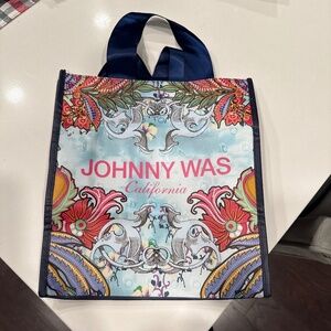 Johnny was tote bag